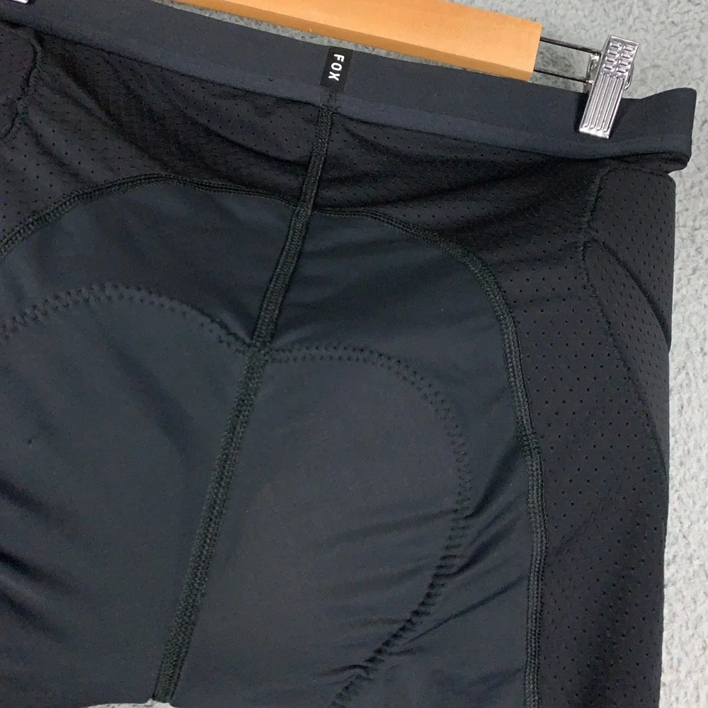 Fox Racing Titan Race Liner Shorts Mens XL Black Padded MTB Protective Impact